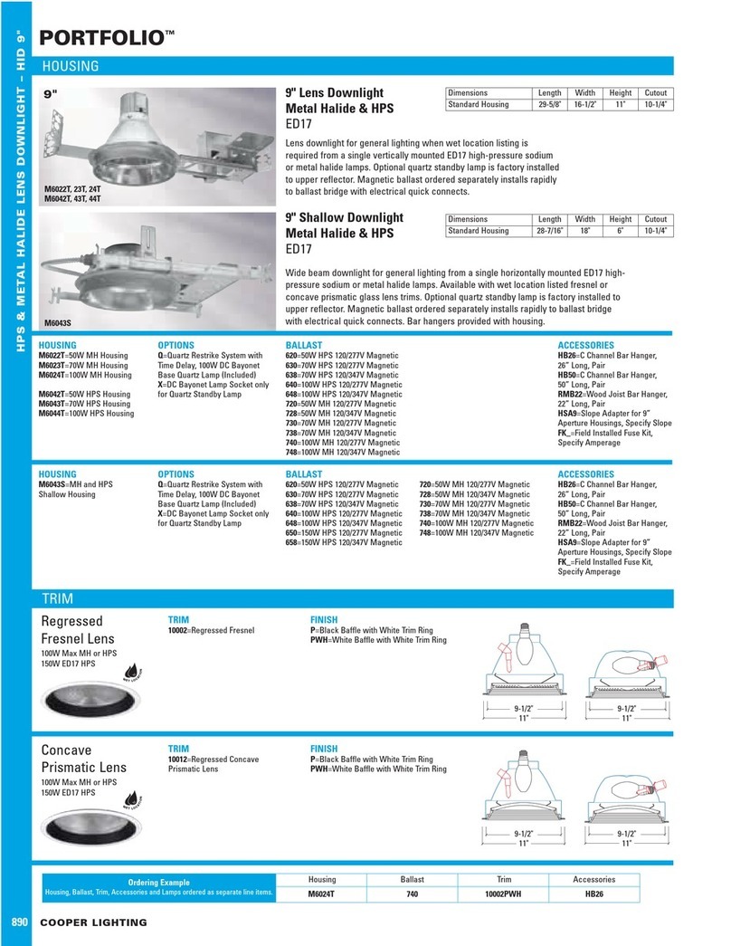 Portfolio M6022T Specification sheet