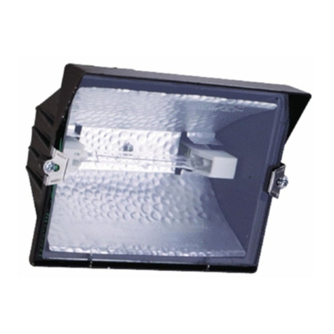 Cooper Lighting CGP500WL WQ500 instruction manual