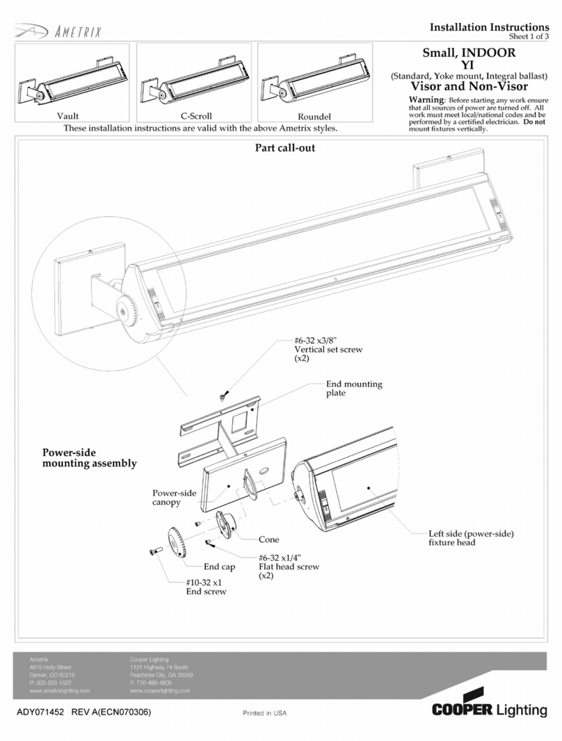 Ametrix ADY071452 installation instructions