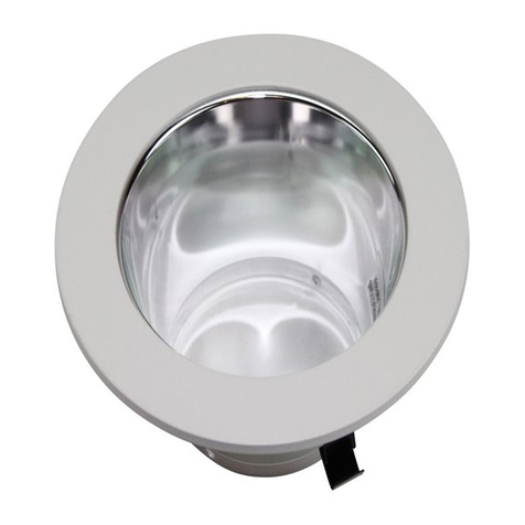 RSA Lighting Adjustable Truncated Cone Trim w/ Internal Non-Glare Reflector... User manual RSA Lighting Adjustable Truncated Cone Trim w/ Internal Non-Glare Reflector... User manual
