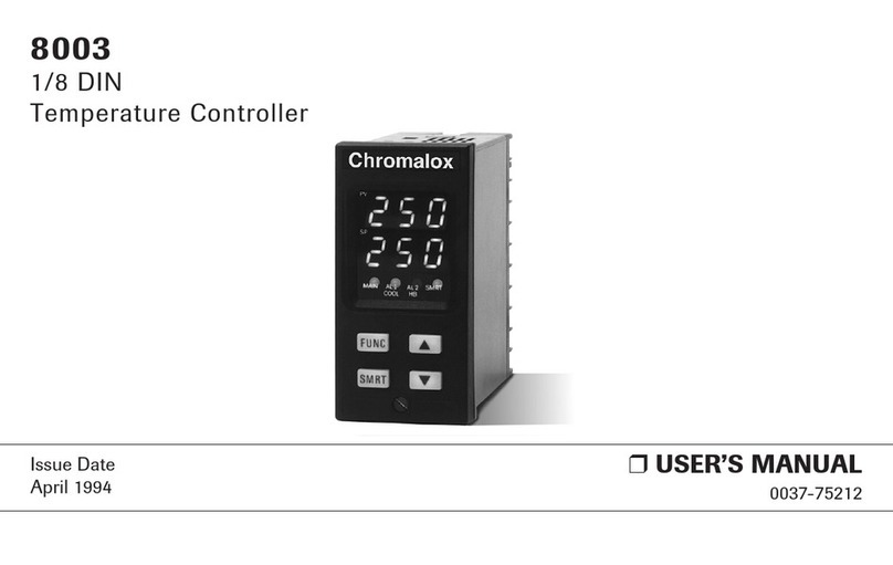 Chromalox 8003 user manual