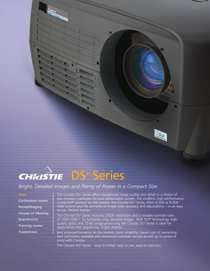 Christie DS+ Series Brochure & specs