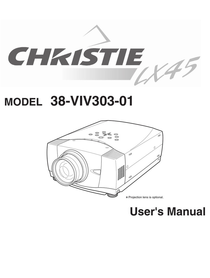 Christie 38-VIV303-01 user manual