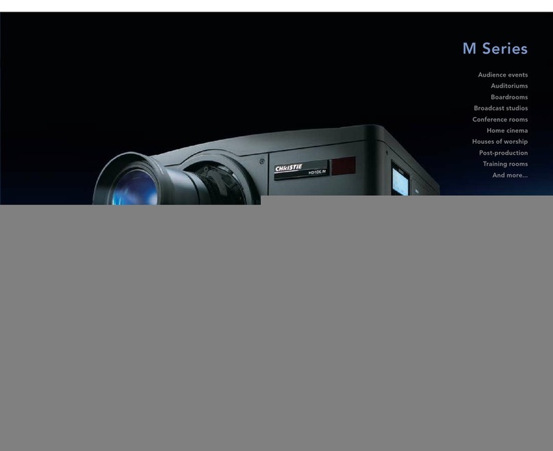Christie M Series Specifications
