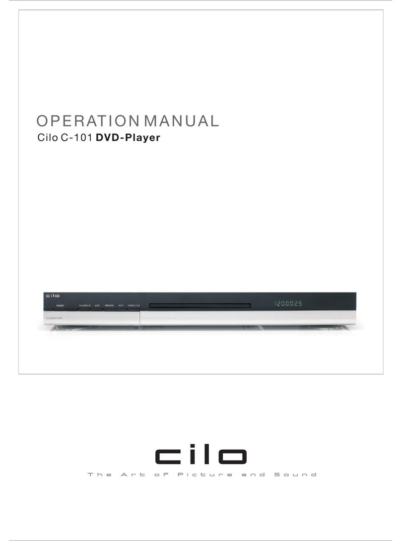 Cilo C-101 Operation manual