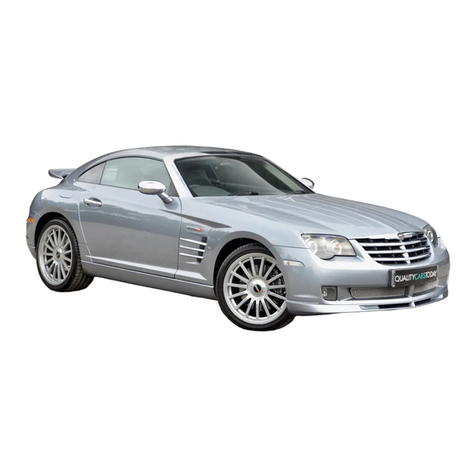 Chrysler Crossfire SRT6 User manual