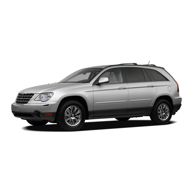 Chrysler 2007 Pacifica instruction manual