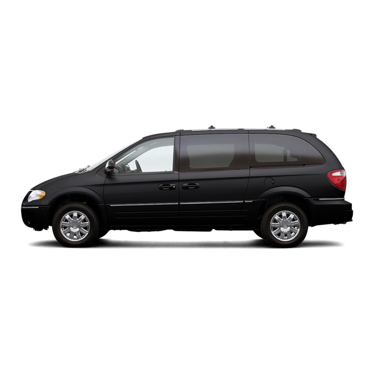 Chrysler 2006 Town and Country instruction manual