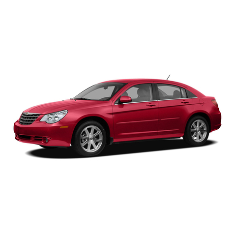 Chrysler 2007 Sebring Sedan User manual Chrysler 2007 Sebring Sedan User manual