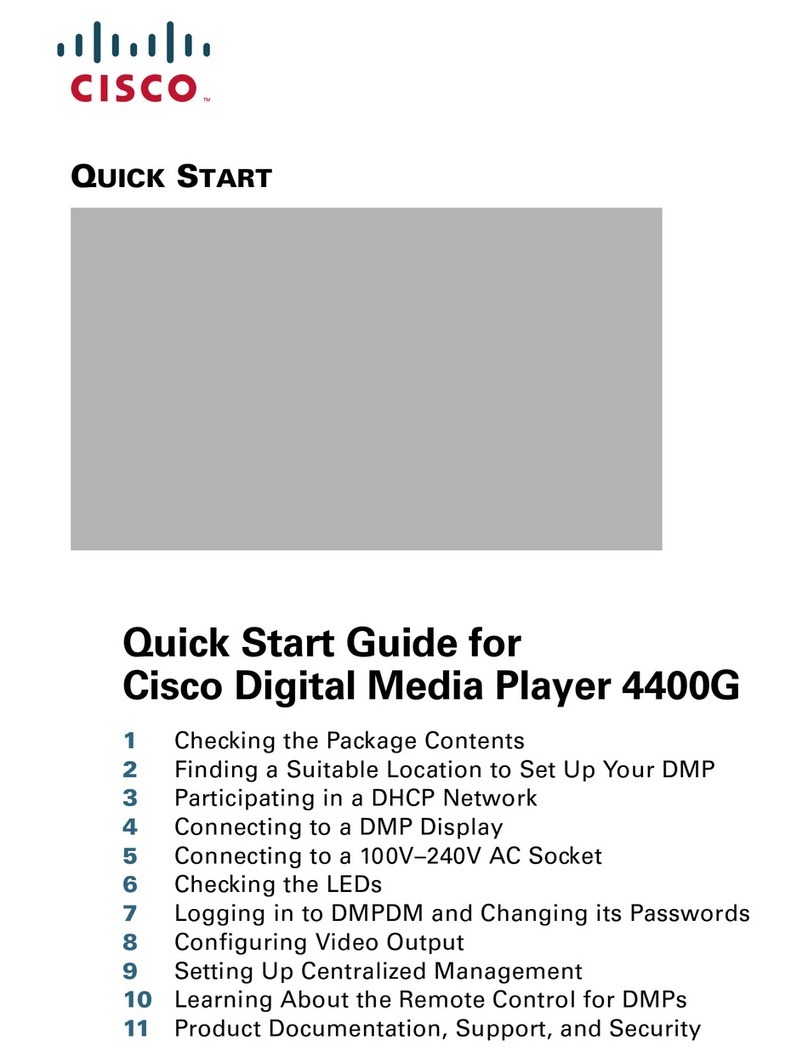 Cisco 4400G User manual