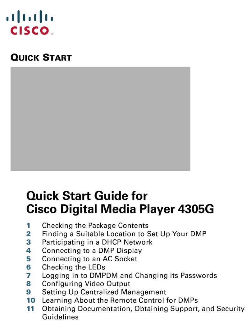Cisco 4305G quick start guide