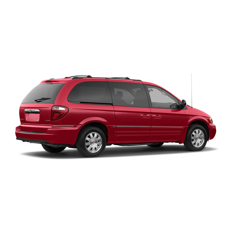 Chrysler 2005 Town and Country User manual