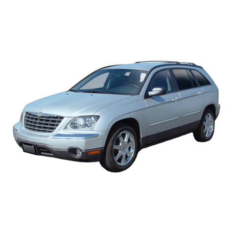Chrysler 2005 Pacifica User manual Chrysler 2005 Pacifica User manual
