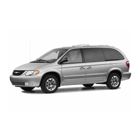 Chrysler 2004 Town and Country User manual Chrysler 2004 Town and Country User manual