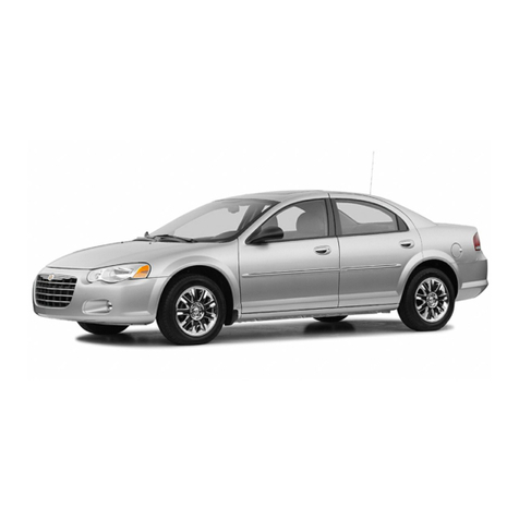 Chrysler 2004 Sebring Sedan User manual