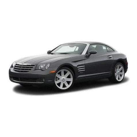 Chrysler 2004 Crossfire User manual
