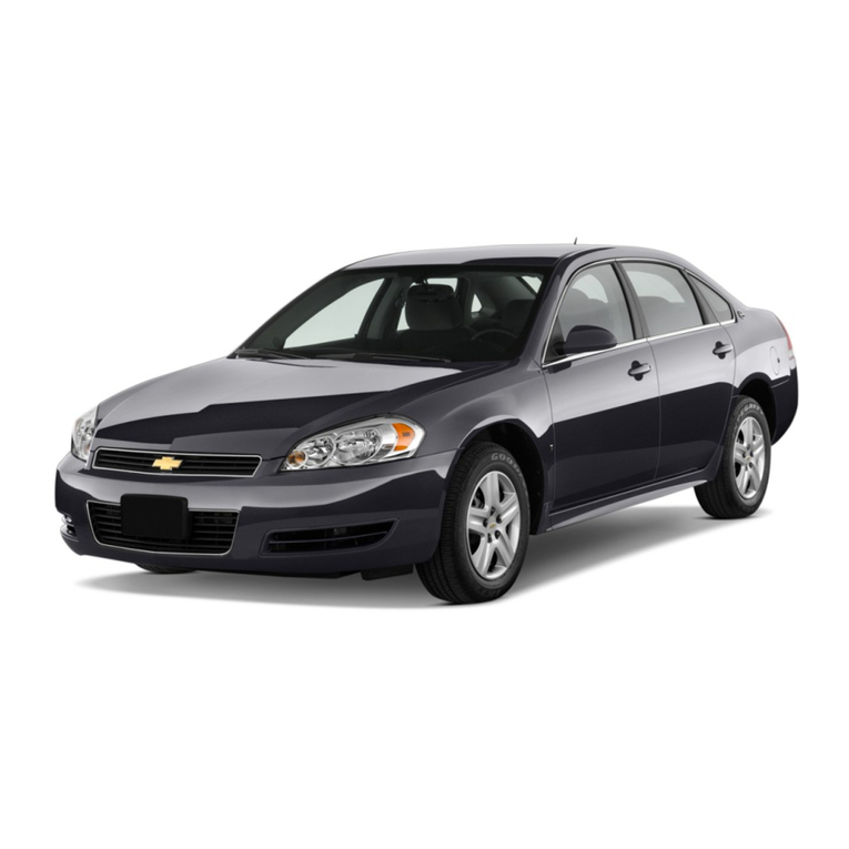 Chevrolet 2009 Impala User manual