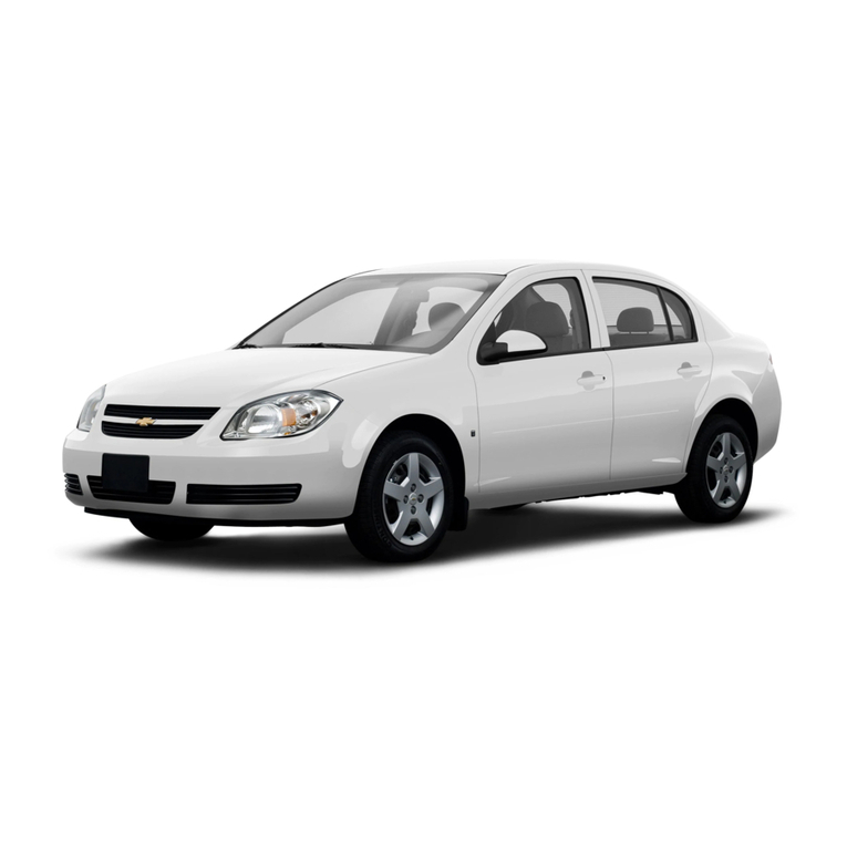 Chevrolet 2008 Cobalt owner's manual
