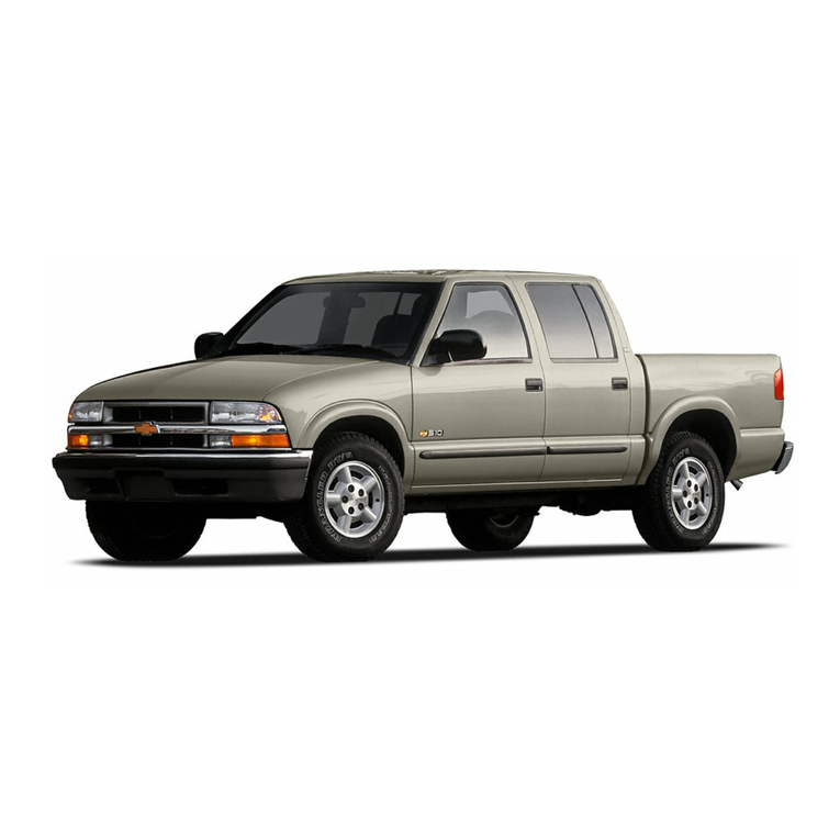 Chevrolet S-10 User manual