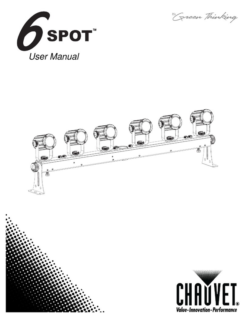 Chauvet Camera Accessories User manual