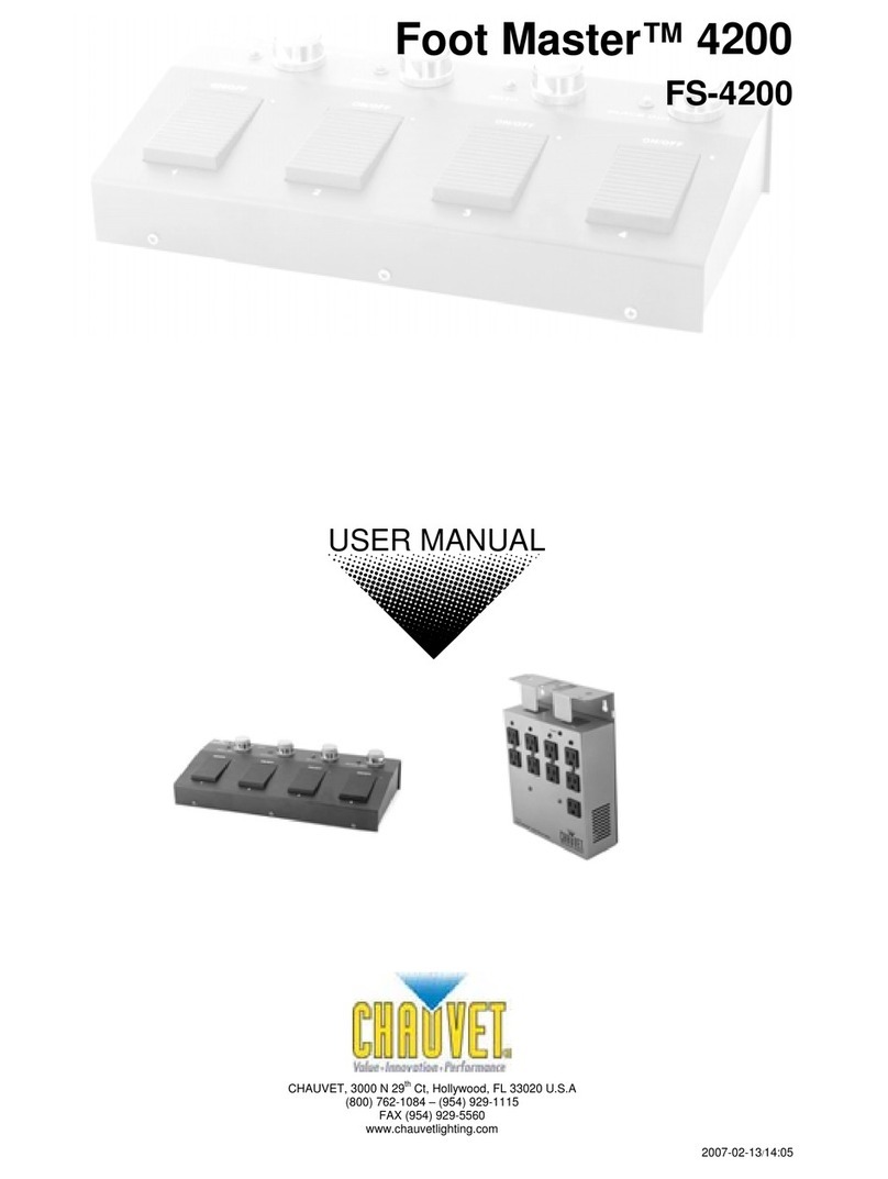 Chauvet FS-4200 User manual