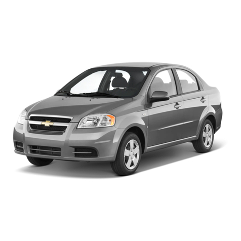 Chevrolet 2008 Aveo owner's manual
