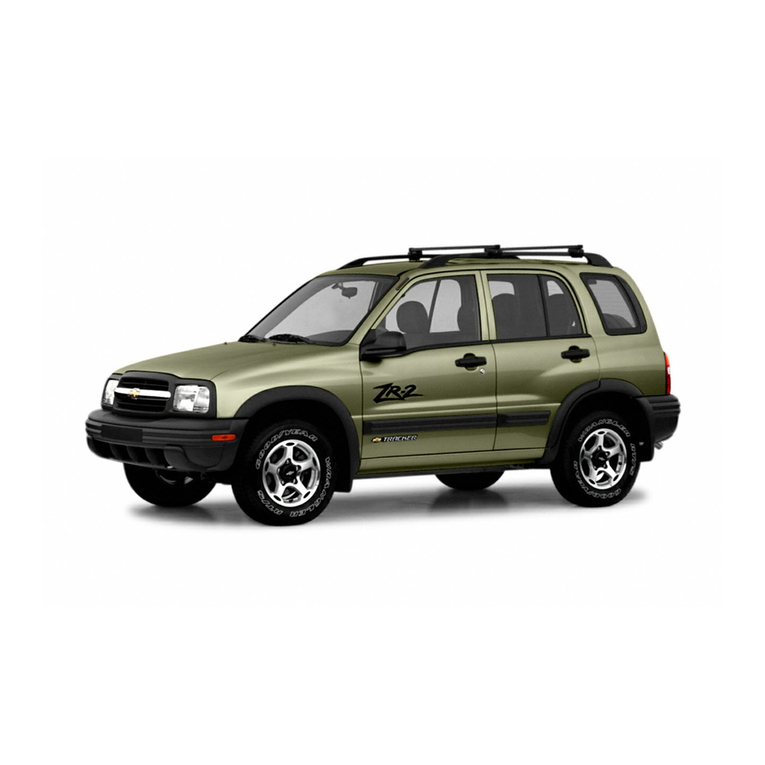 Chevrolet 2004  Tracker owner's manual