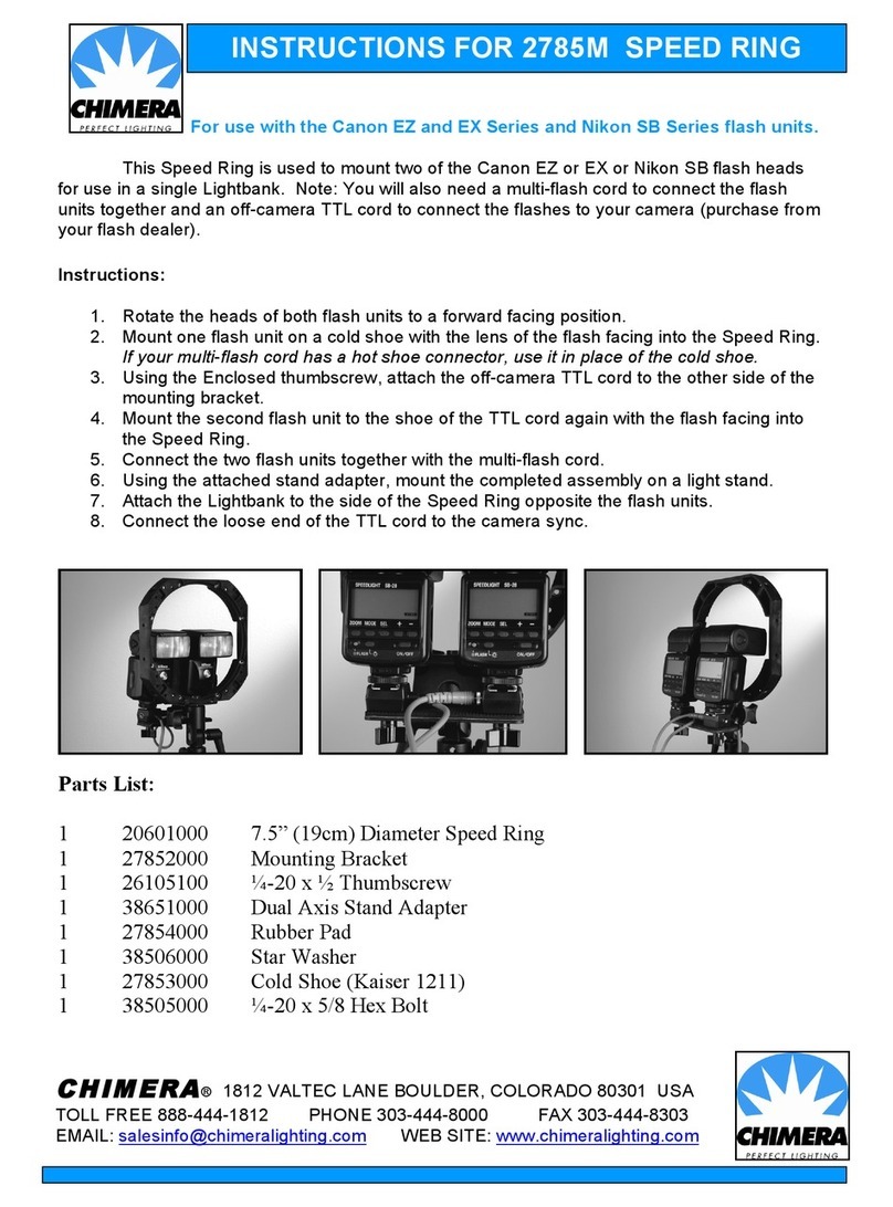 Chimera 2785M User manual