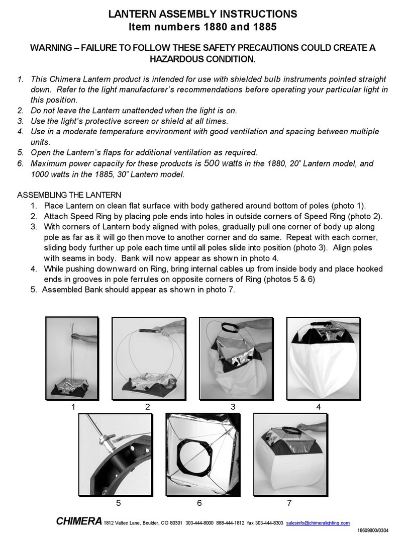Chimera 1880 Assembling instructions