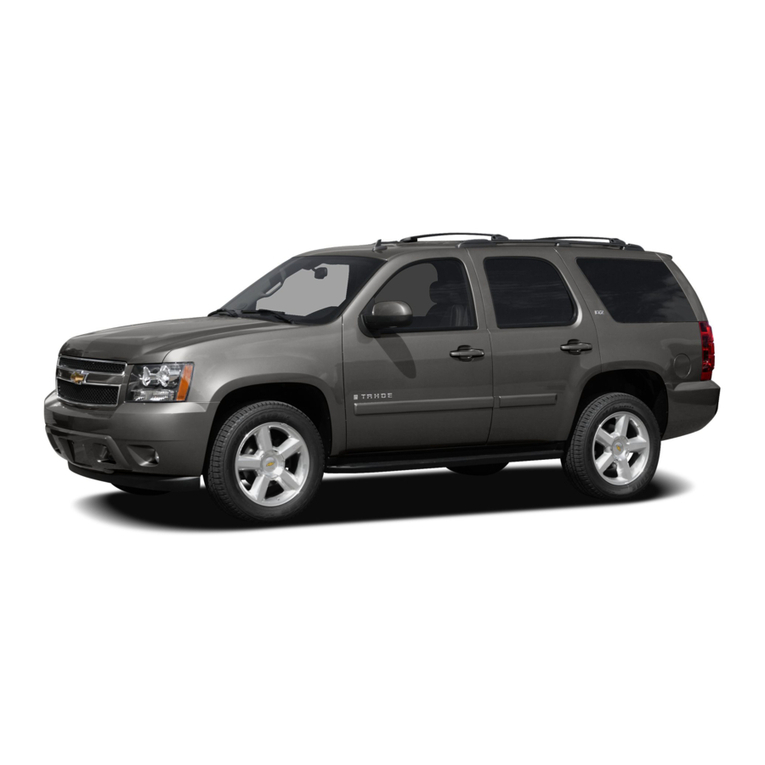 Chevrolet Tahoe 2012 User manual Chevrolet Tahoe 2012 User manual