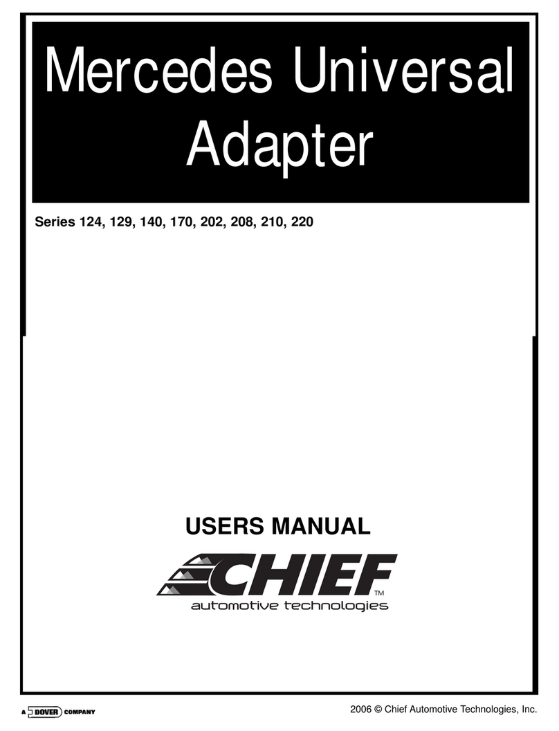CHIEF 124 Series User manual