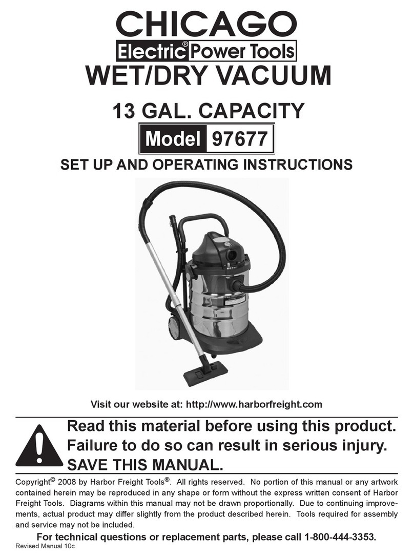 Chicago Electric 97677 Set up and operating instructions Chicago Electric 97677 Set up and operating instructions