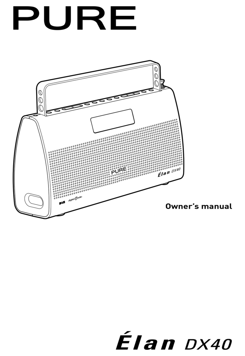 Pure Digital Elan DX40 User manual