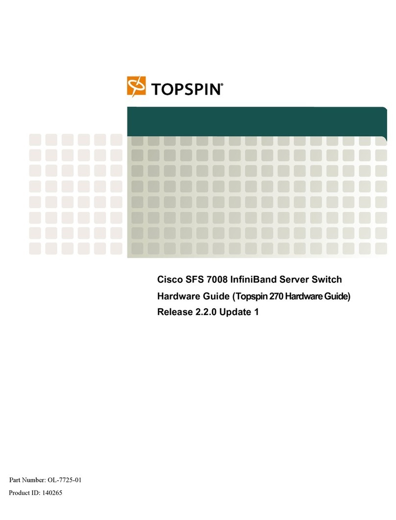 Cisco SFS 7008 Installation instructions