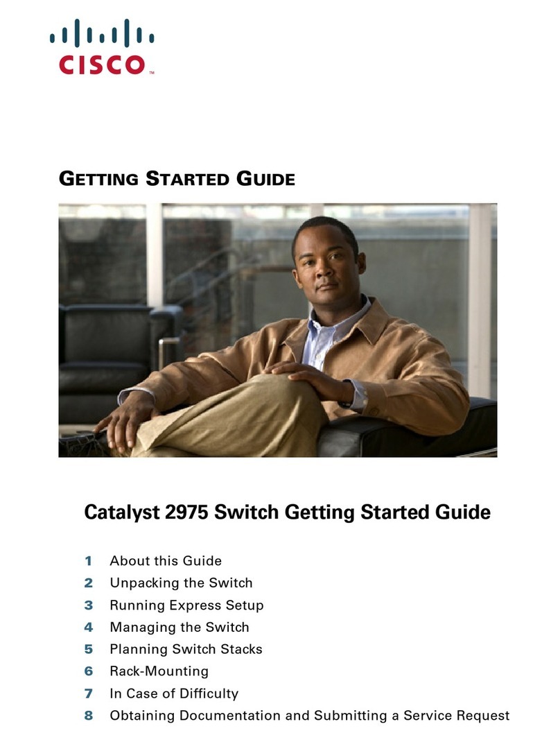 Cisco 2975 - Catalyst LAN Base Switch User manual