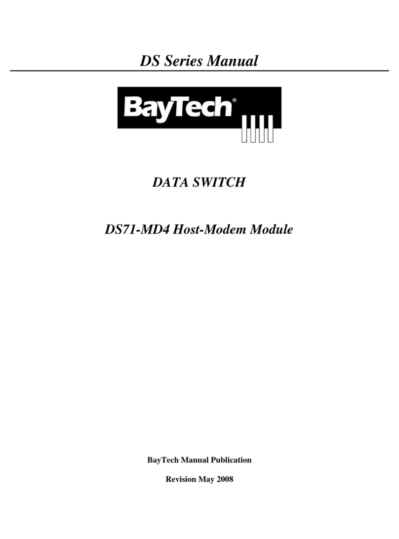 BayTech DS Series User manual