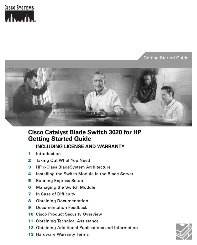 Cisco 3020 - Cisco Catalyst Blade Switch User manual