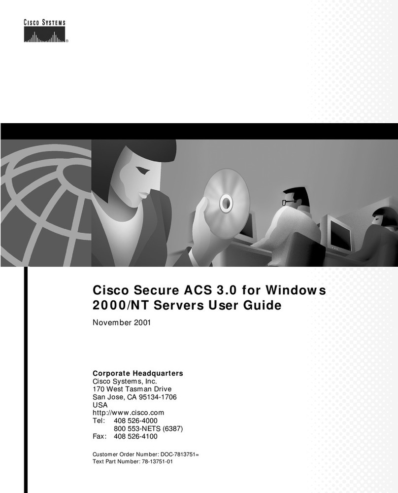 Cisco Servers User manual