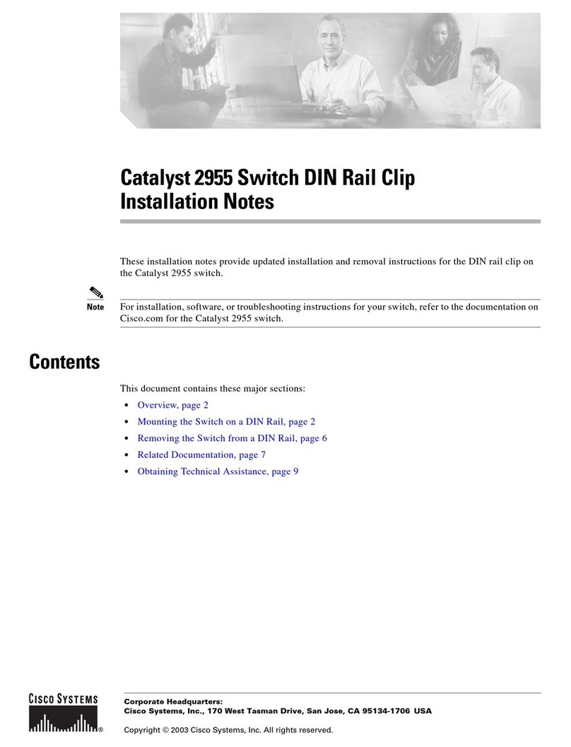 Cisco Catalyst 2955 Series Quick start guide
