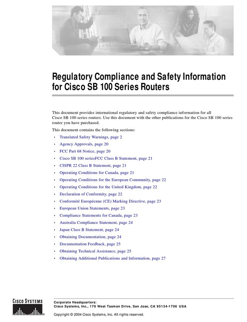 Cisco SB 100 Series Original instructions