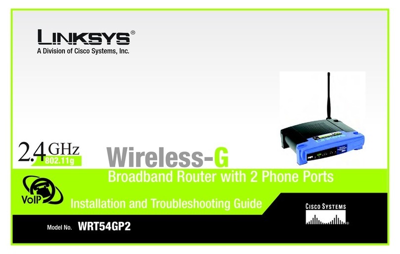 Cisco WRT54GP2 Installation and troubleshooting guide