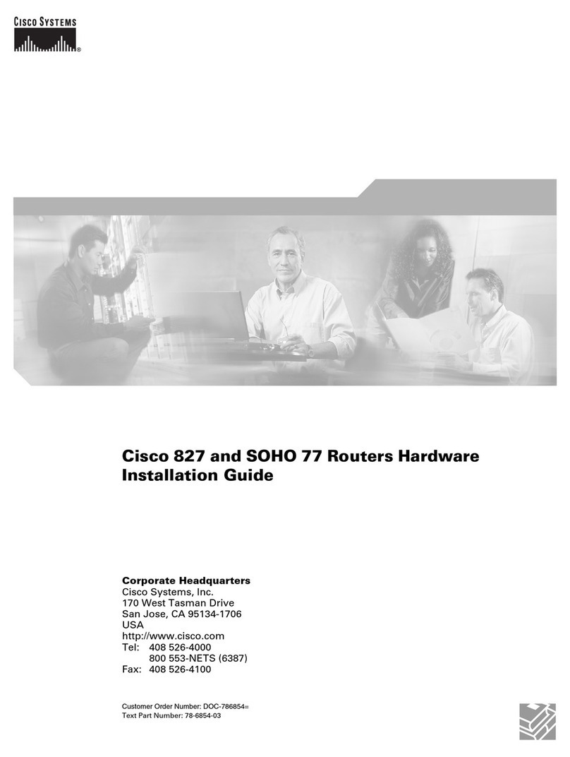 Cisco SOHO 77 Manual Cisco SOHO 77 Manual