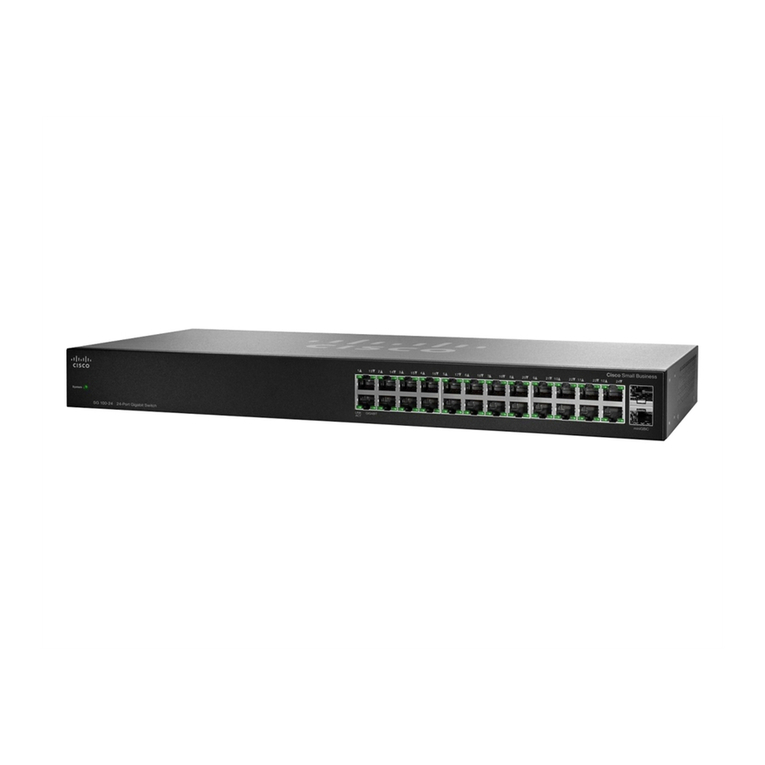 Cisco SR2024 - Small Business Unmanaged Switch User manual