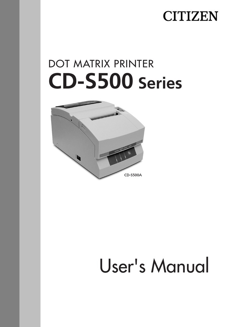 Citizen CD-S500A user manual