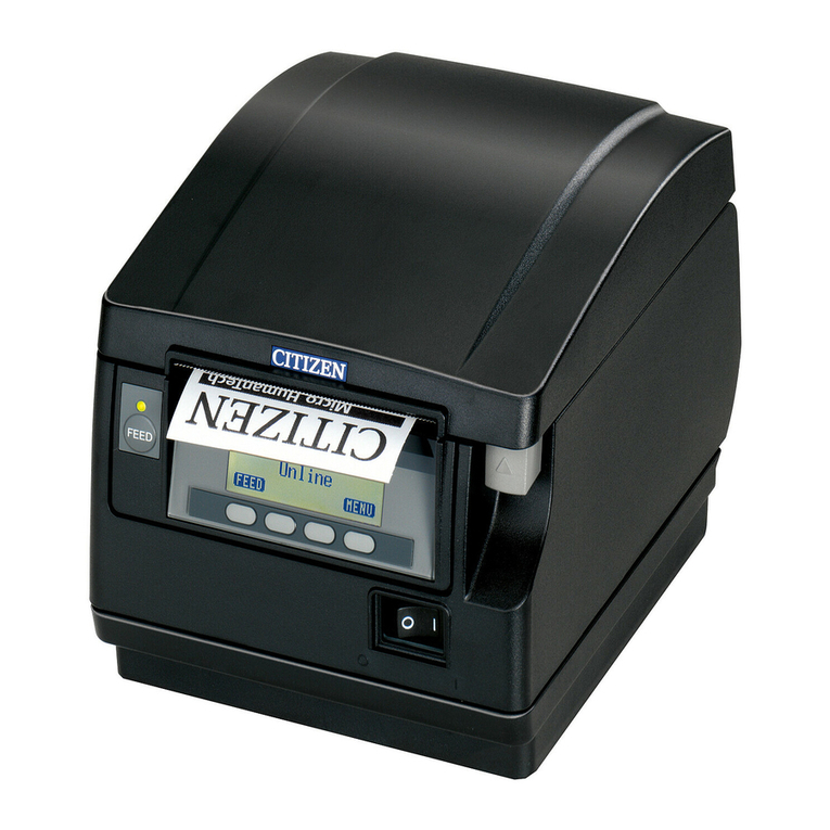 Citizen CT-S851 User manual