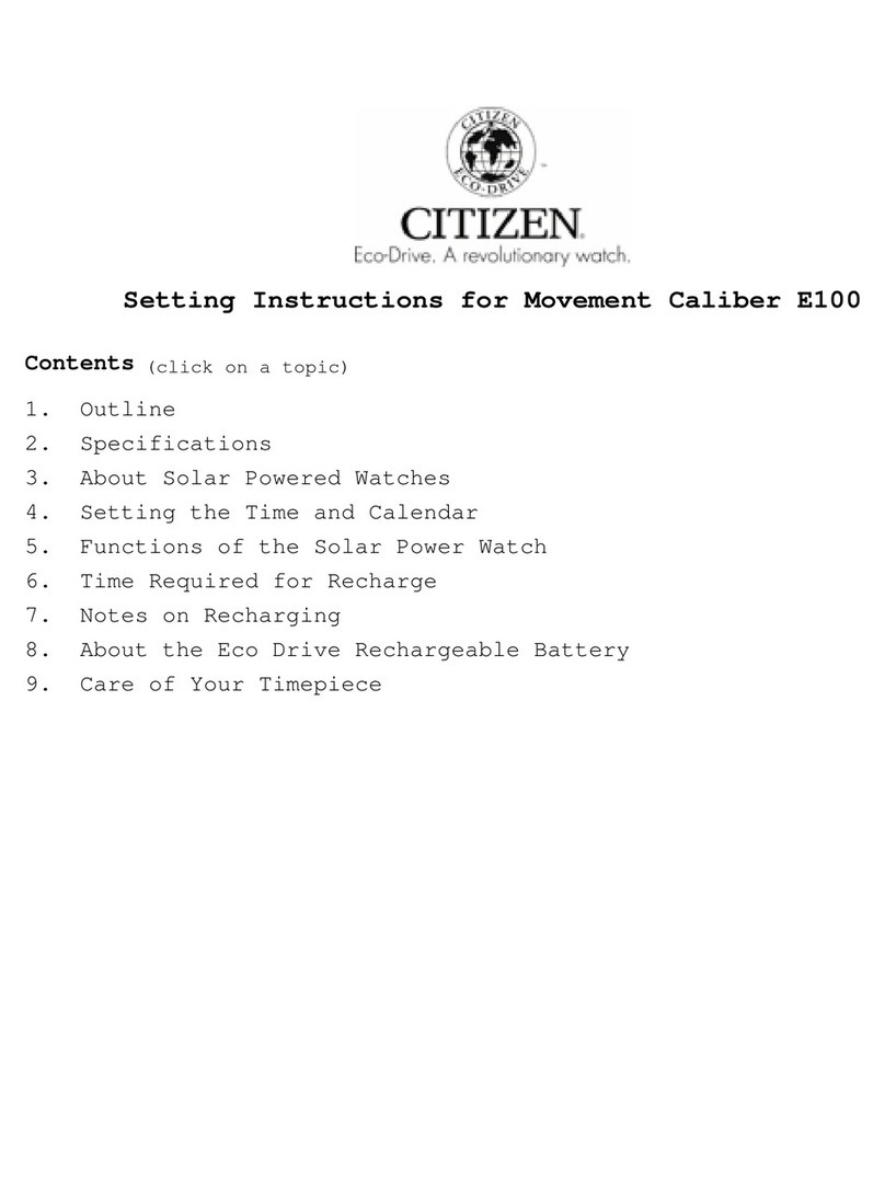 Citizen C500 Operating manual Citizen C500 Operating manual