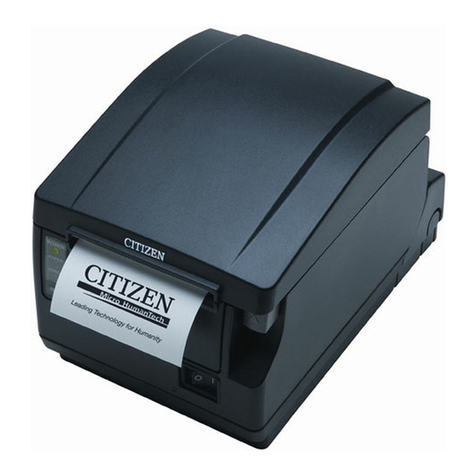 Citizen CT-S651 Series User manual