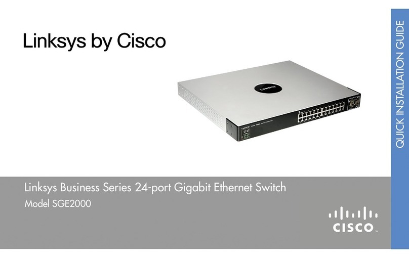 Cisco SGE2000 User manual
