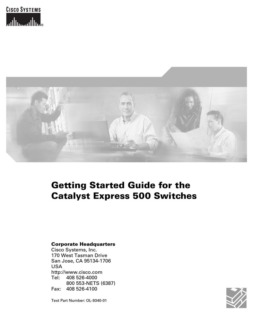 Cisco Catalyst Express 500 User manual