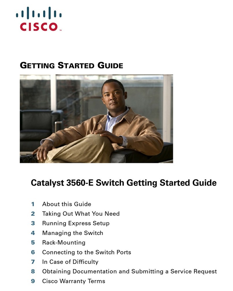 Cisco Catalyst 3560-E Series User manual
